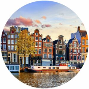 Dancing Houses Splashback