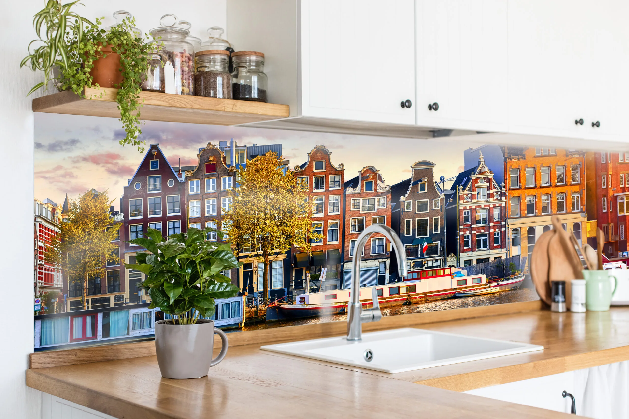 Dancing Houses Splashback Dancing Houses Splashback