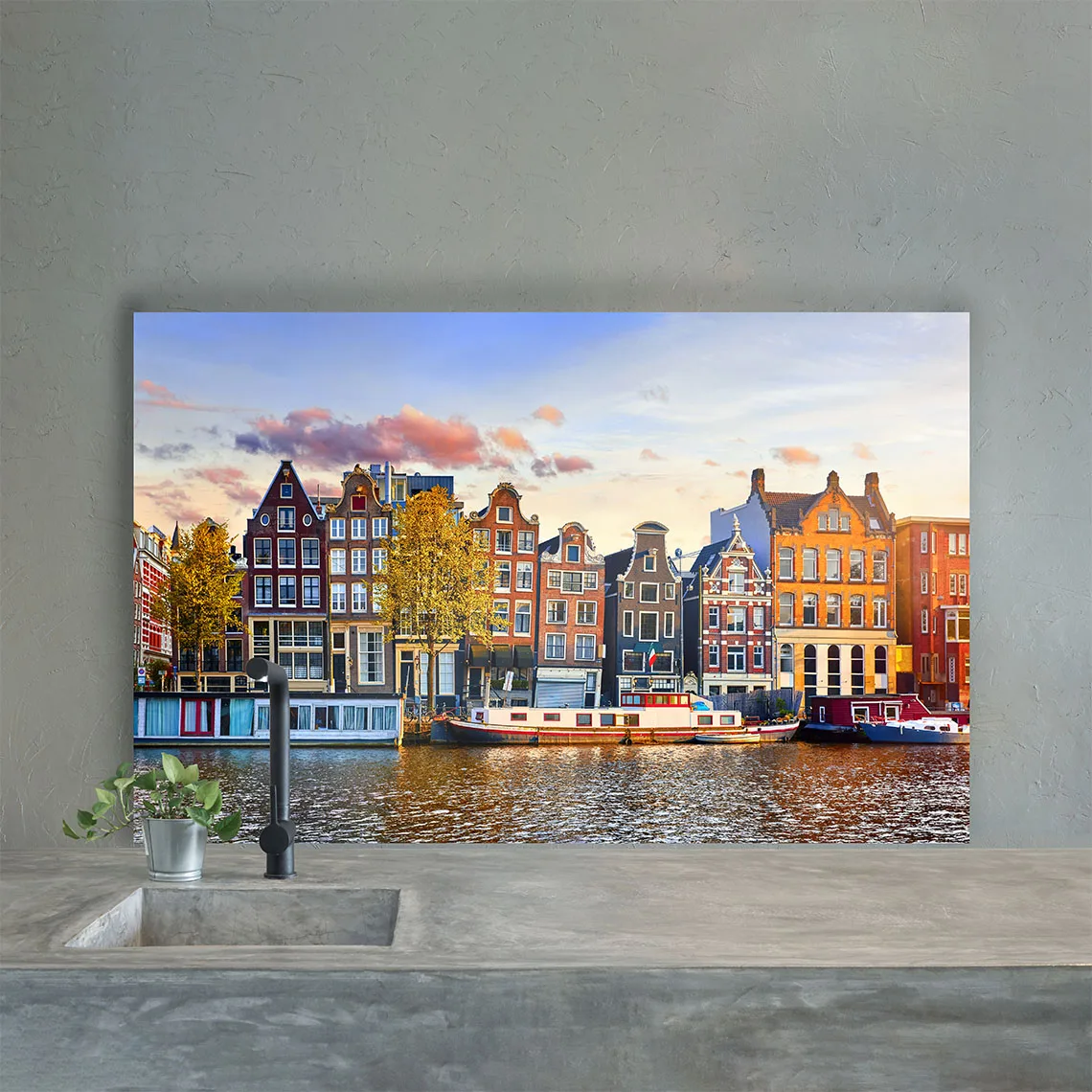 Dancing Houses Splashback Dancing Houses Splashback