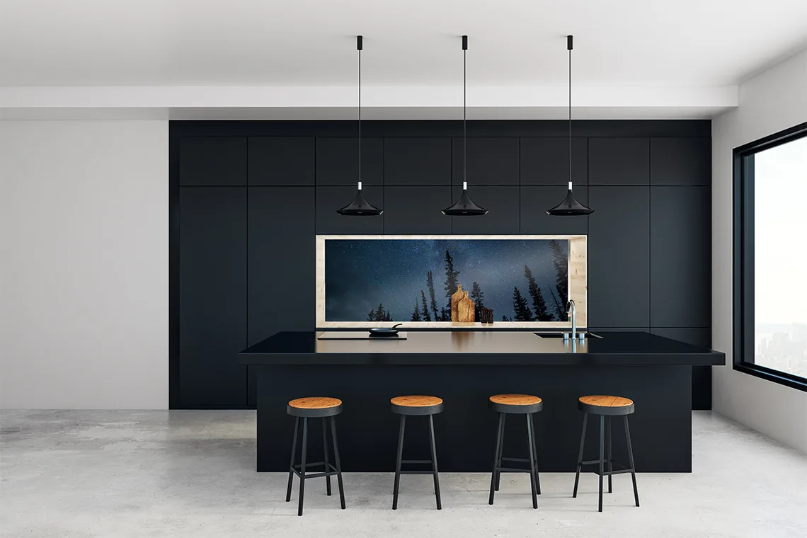 Evening Pine Splashback Evening Pine Splashback