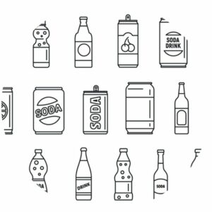 Soda Icons Splashback