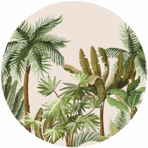Pastel Jungle Splashback