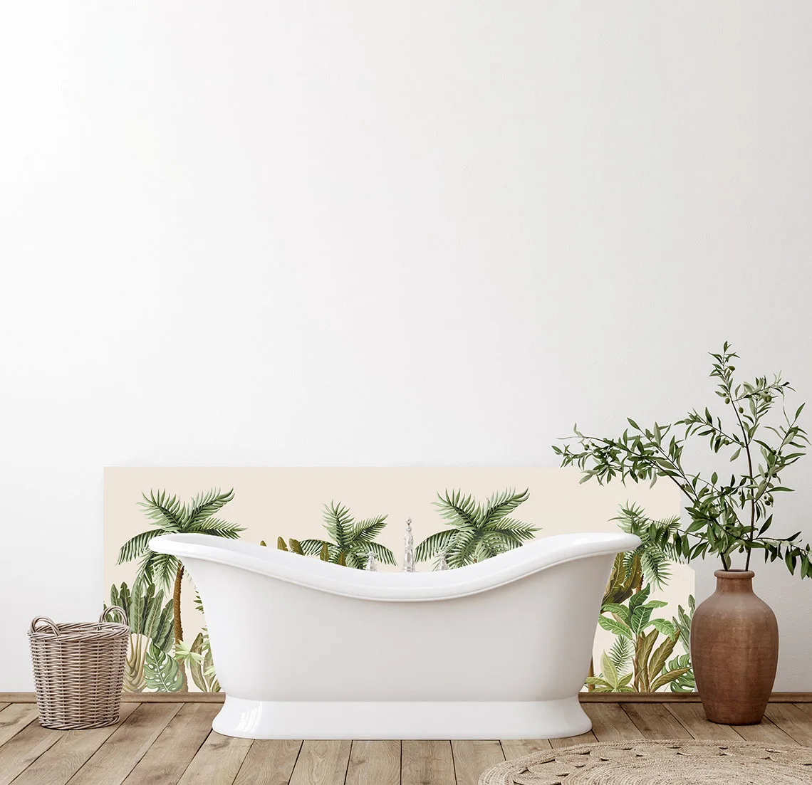 Pastel Jungle Splashback Pastel Jungle Splashback