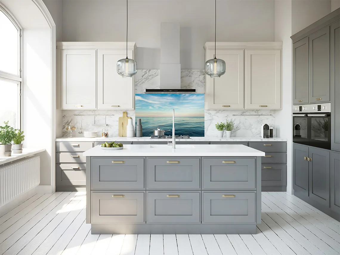 Clear Ocean Splashback