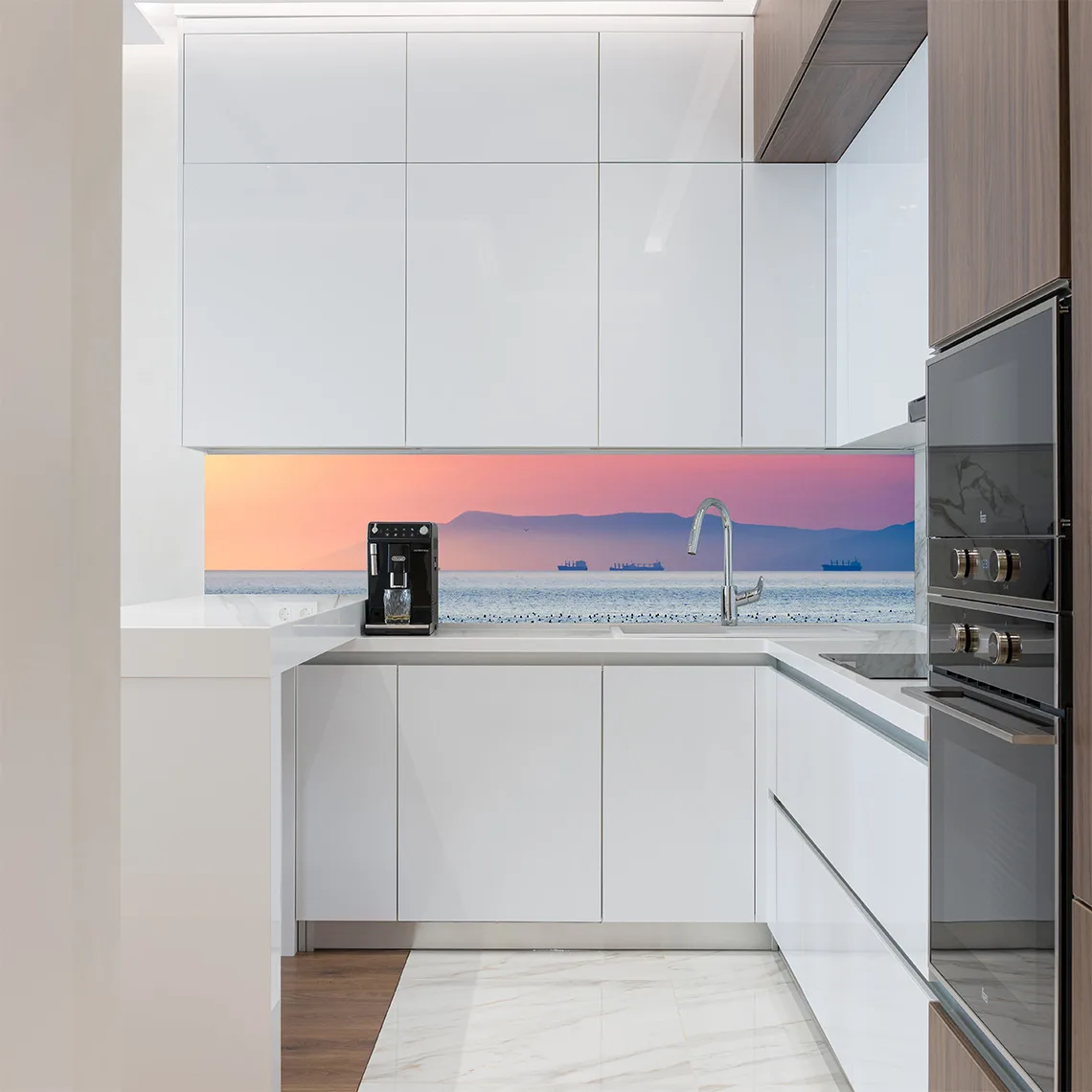 Black Sea Sunset Splashback Black Sea Sunset Splashback