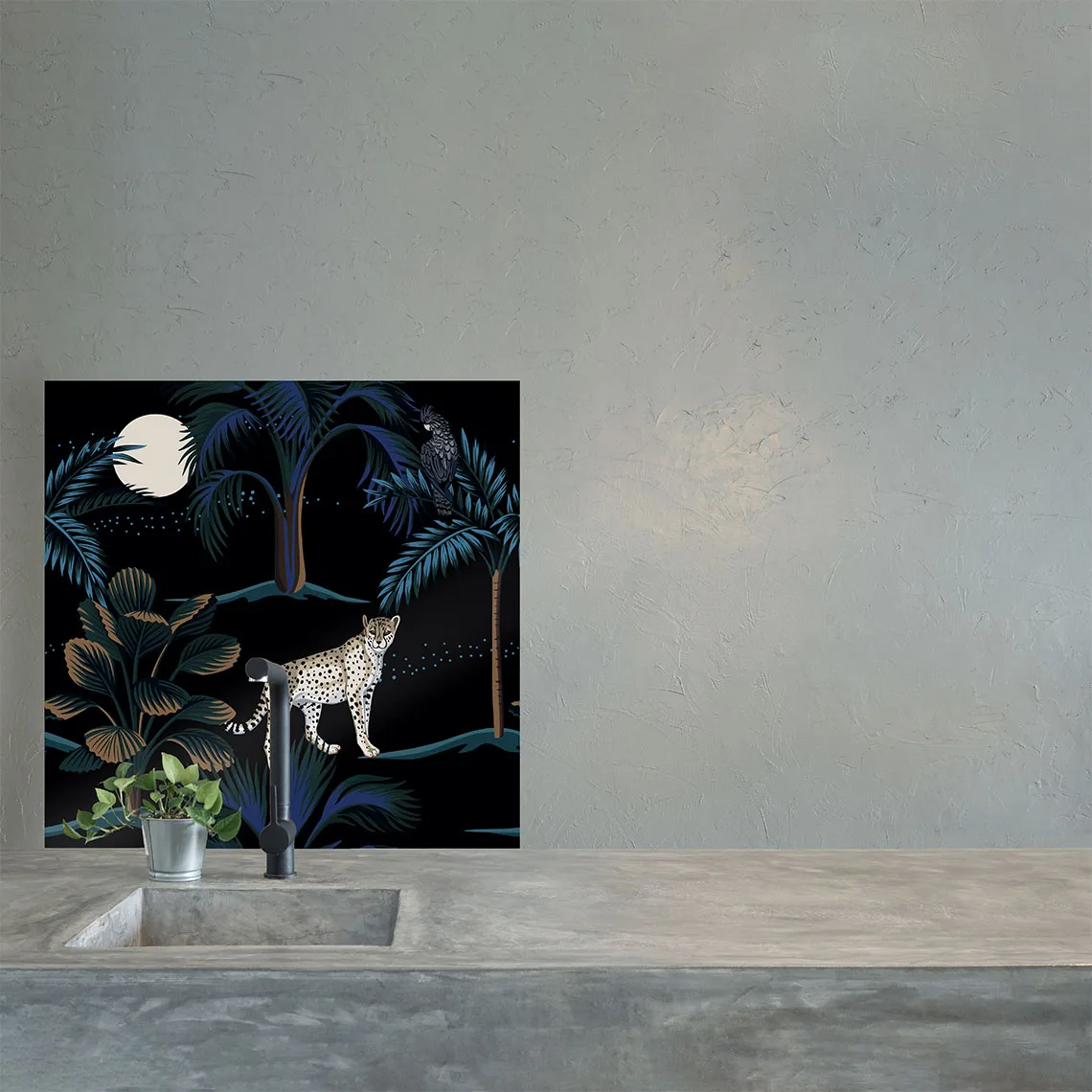 Leopard Splashback