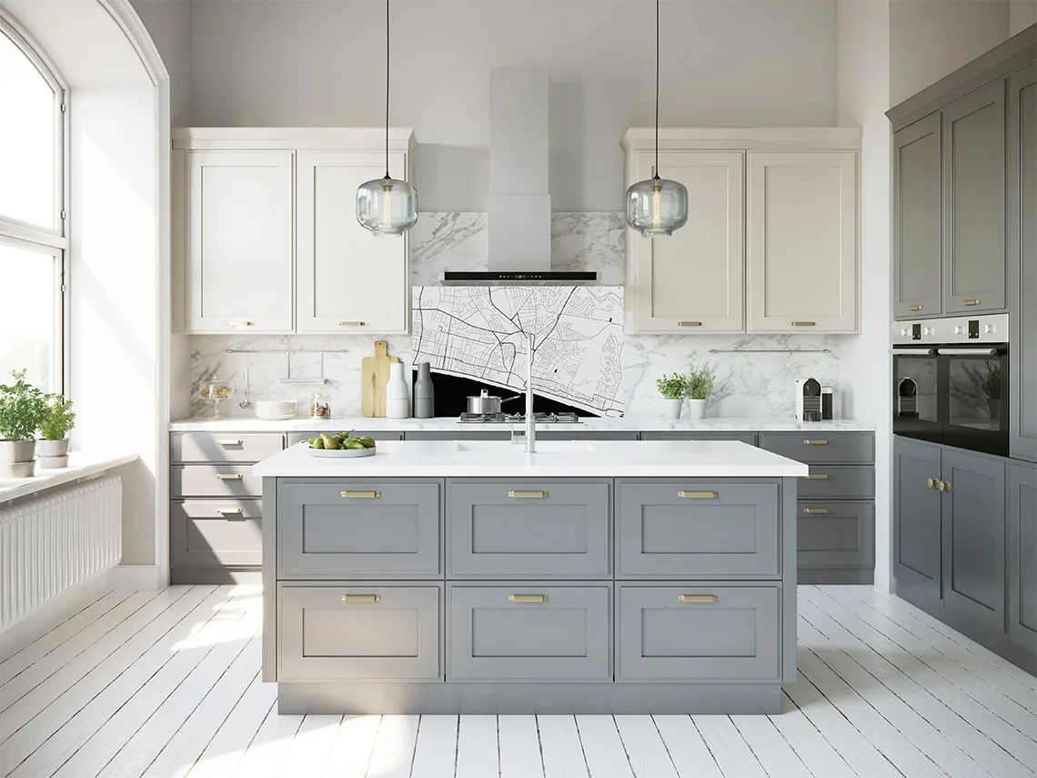 Urban Monochrome Splashback