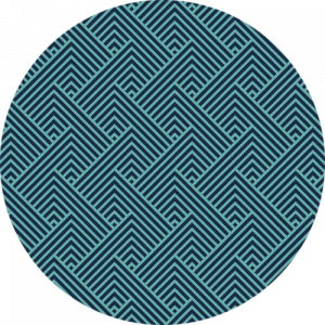 Blue geometric Stripe Pattern Splashback