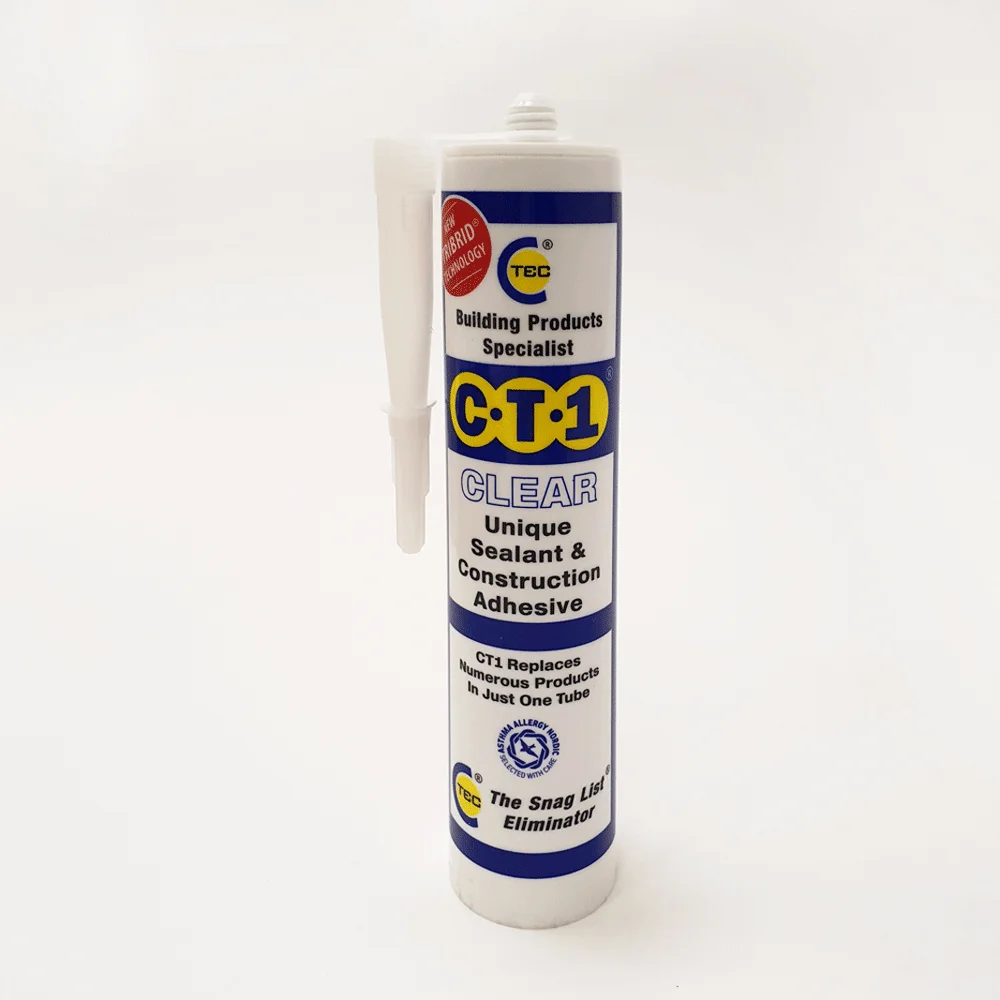 Clear CT1 Sealant & Construction Adhesive Clear CT1 Sealant & Construction Adhesive