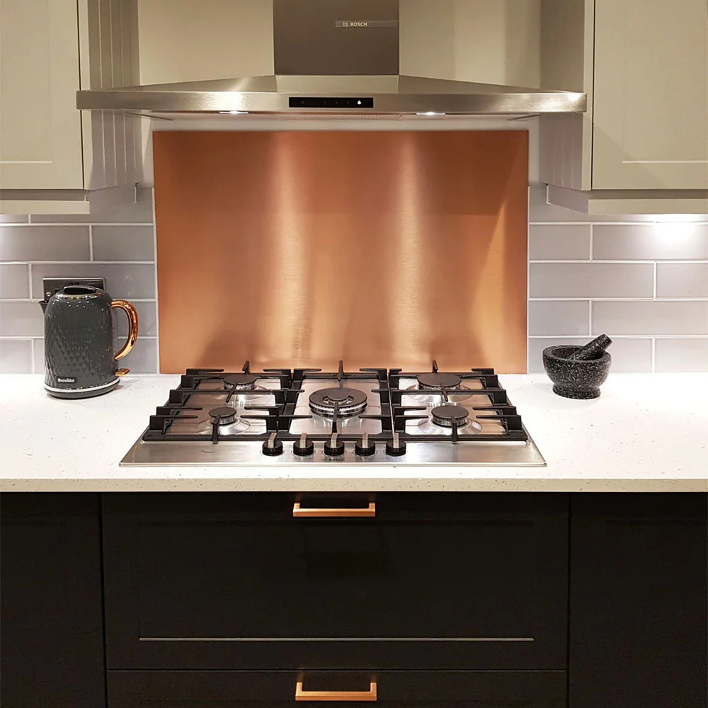 Copper Aluminium Composite Splashback Copper Aluminium Composite Splashback