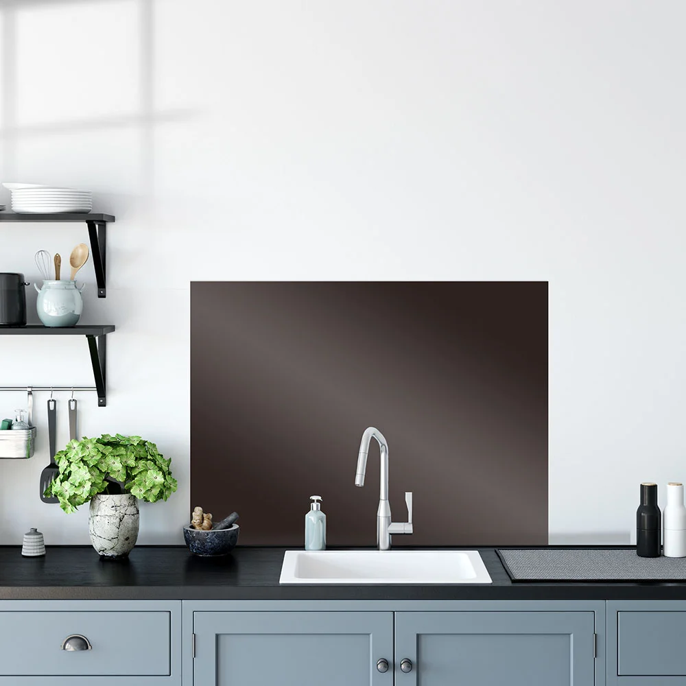 Espresso Glass Splashback Espresso Glass Splashback