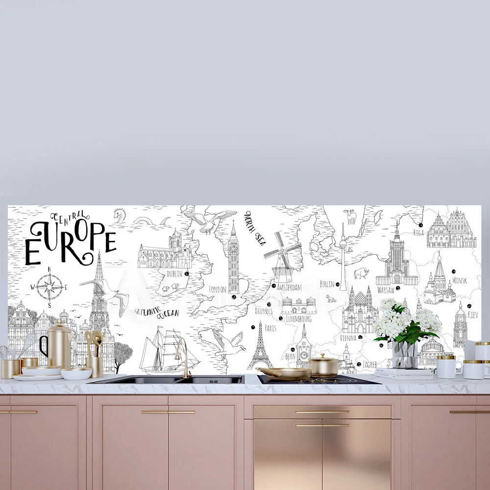European Landmarks Splashback European Landmarks Splashback