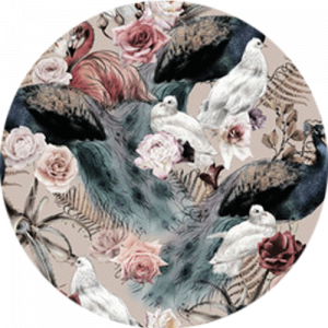 Floral Birds Splashback