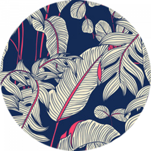 Pink Jungle Splashback