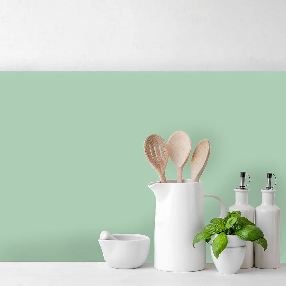 Matt Mint Splashback Sample