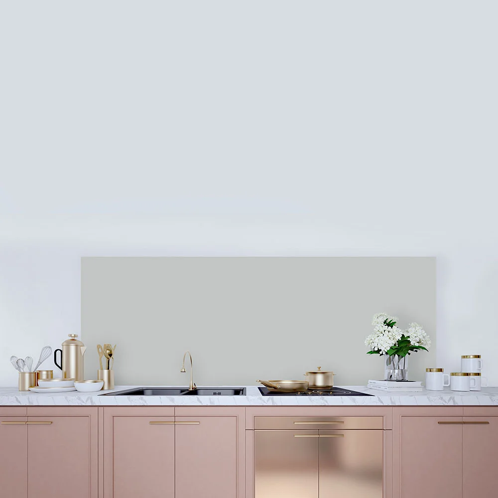 Matt Pearl Grey Splashback Sample Matt Pearl Grey Splashback Sample