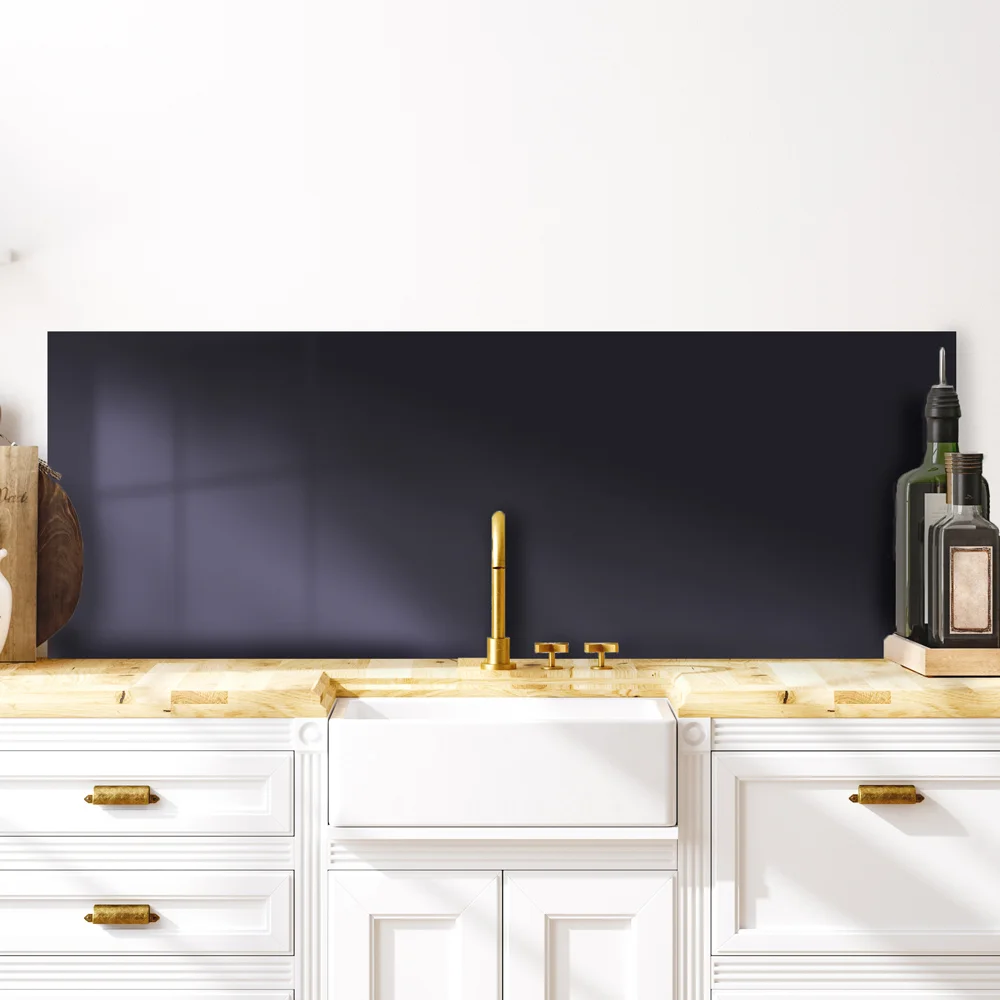 Midnight Blue Splashback Midnight Blue Splashback