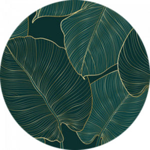 Modern Leaves Splashback