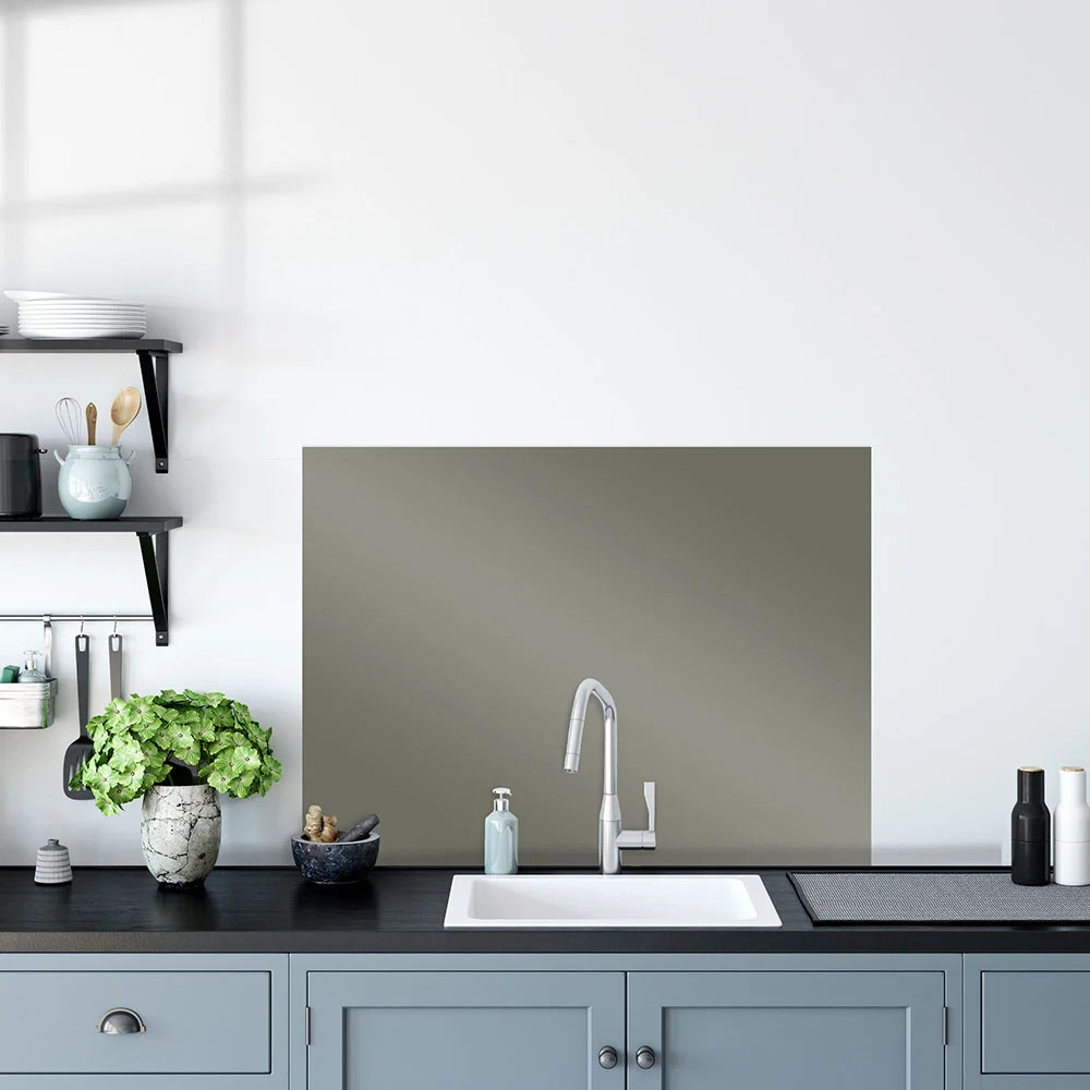 Overcast Glass Splashback