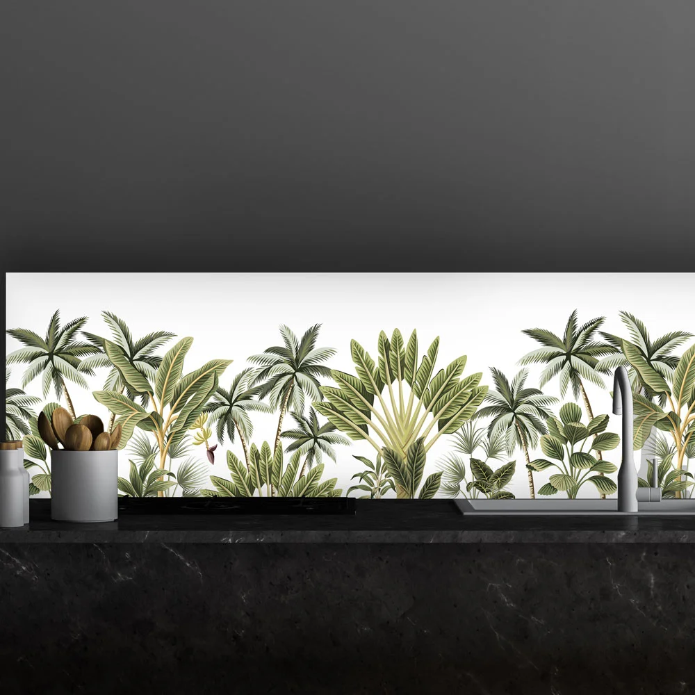 Palm Tops Splashback Palm Tops Splashback