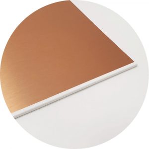White Panel Edge Rims