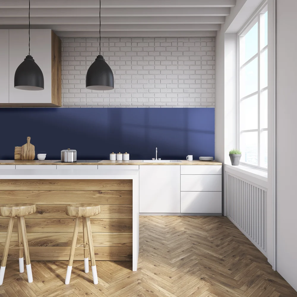 Royal Blue Splashback Royal Blue Splashback
