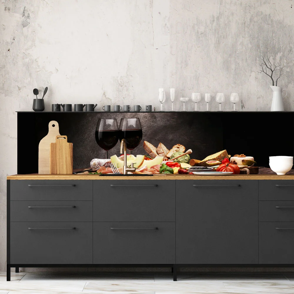 Rustic Snack Selection Splashback Rustic Snack Selection Splashback