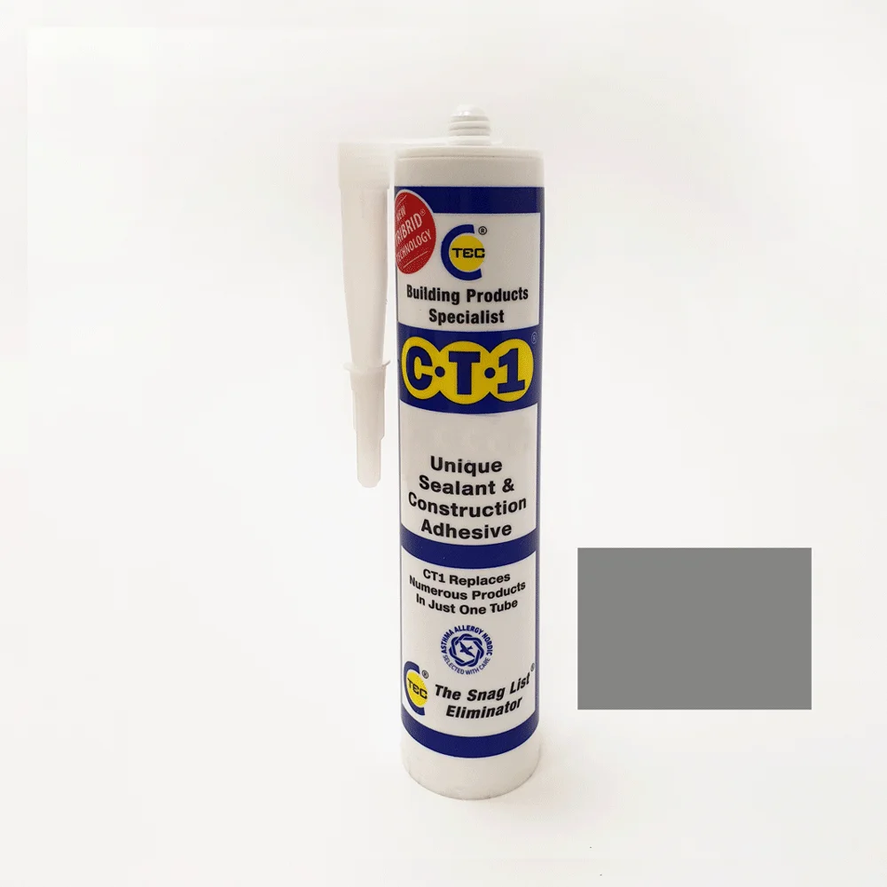 Silver CT1 Sealant & Construction Adhesive Silver CT1 Sealant & Construction Adhesive