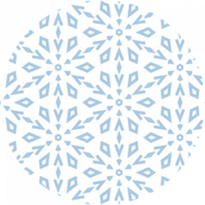 Snowflake Pattern Splashback