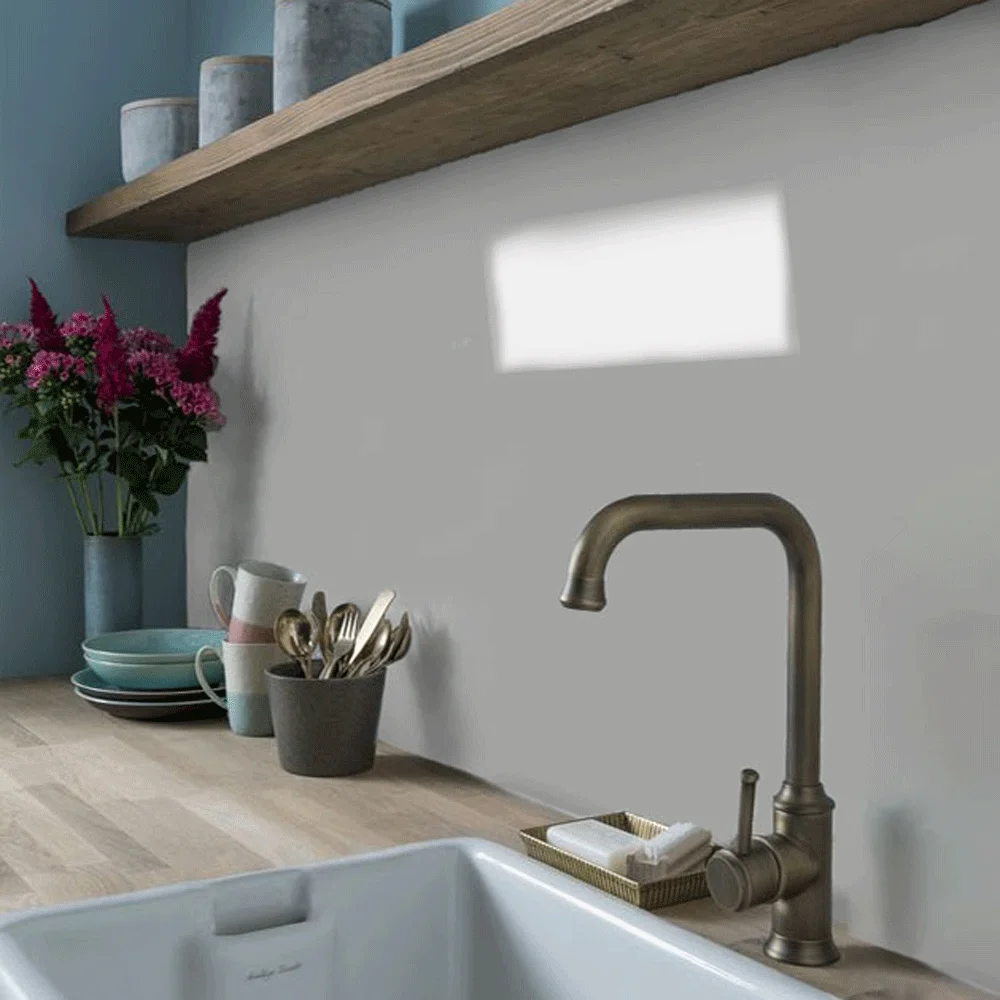 Space Silver Alusplash Splashback Space Silver Alusplash Splashback