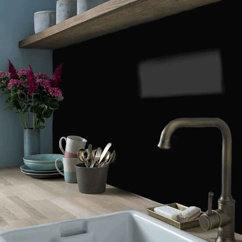 Stardust Black AluSplash Splashback Sample Stardust Black AluSplash Splashback Sample