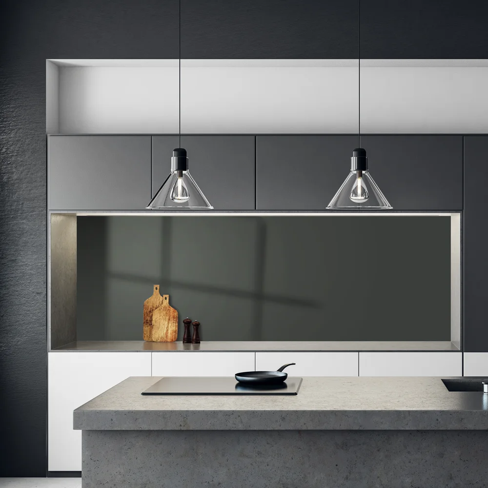 Steel Grey Splashback Steel Grey Splashback