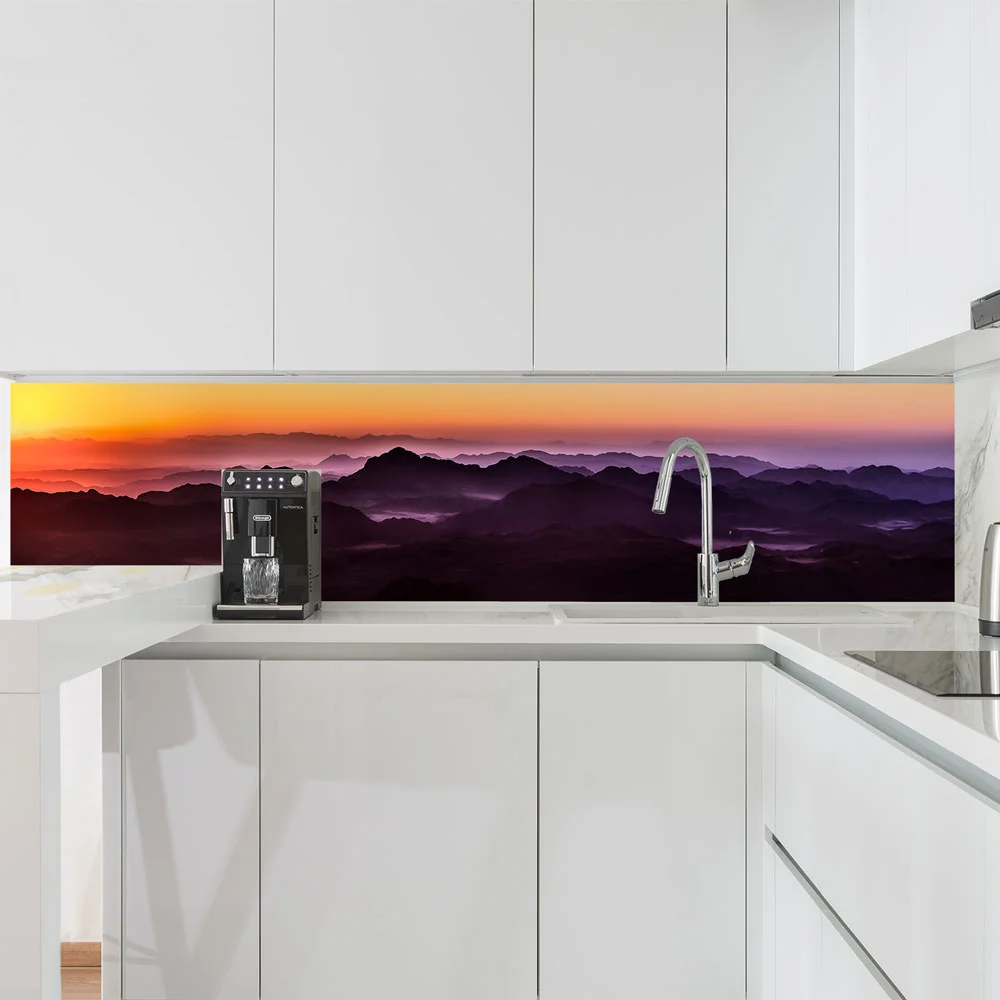 Sunset at Mount Sinai Splashback