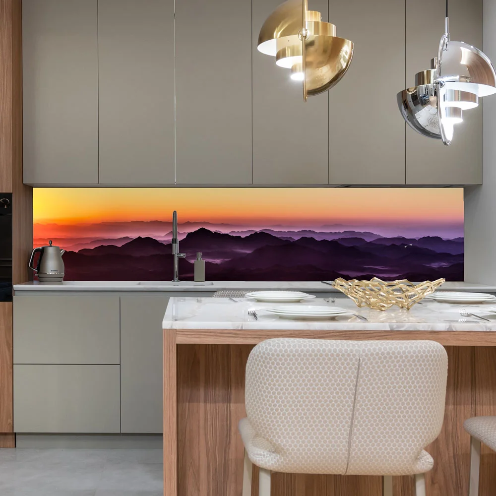 Sunset at Mount Sinai Splashback
