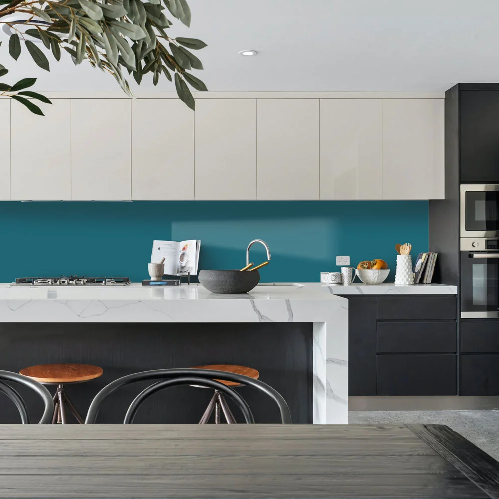 Teal Alusplash Splashback Teal Alusplash Splashback