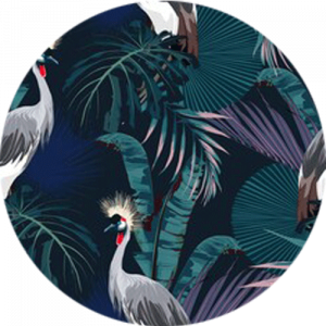 Tropics at Night Splashback