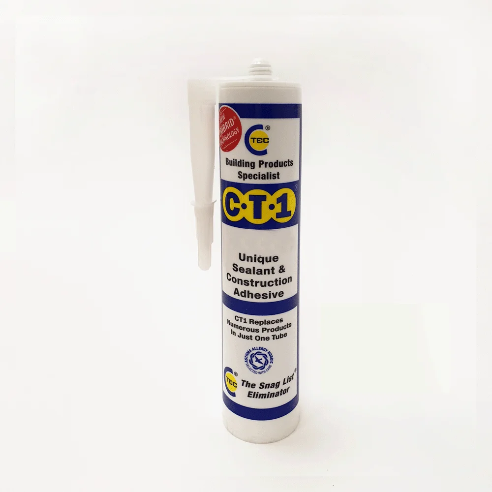 White CT1 Sealant & Construction Adhesive