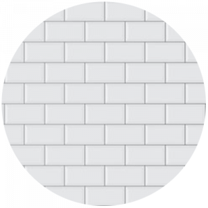 White Printed Tile Sample