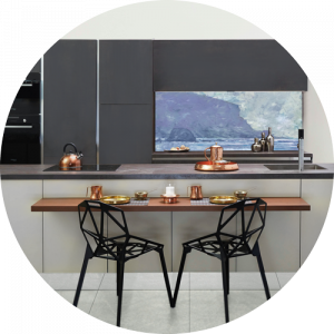 Lavender Light Splashback