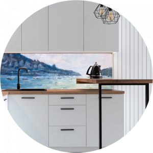Sea Sparkle Splashback