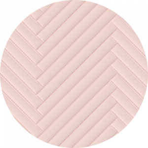 Blush Printed Herringbone Tile Sample