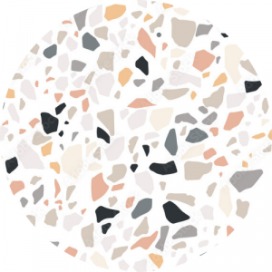 Neutral Terrazzo Printed Sample