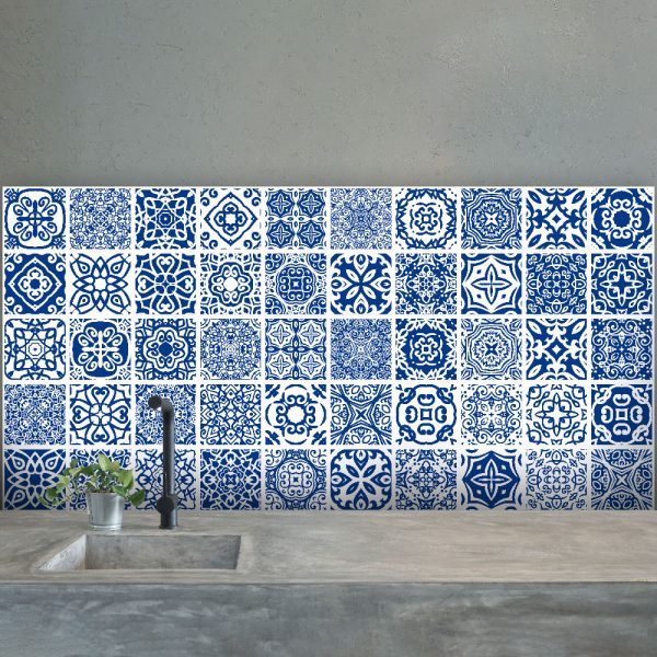 Moroccan Tiles Splashback Sample